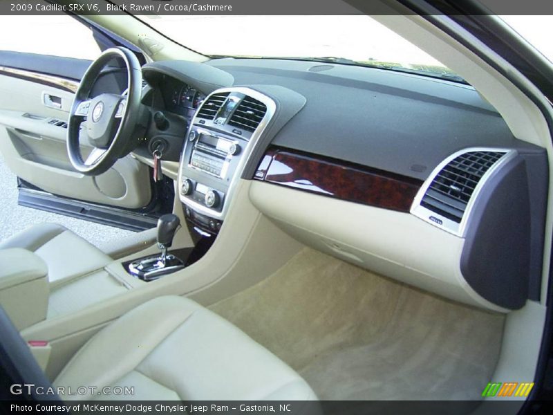 Black Raven / Cocoa/Cashmere 2009 Cadillac SRX V6