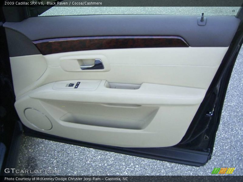 Black Raven / Cocoa/Cashmere 2009 Cadillac SRX V6