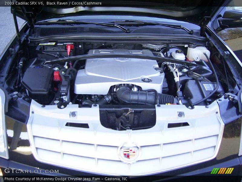 Black Raven / Cocoa/Cashmere 2009 Cadillac SRX V6