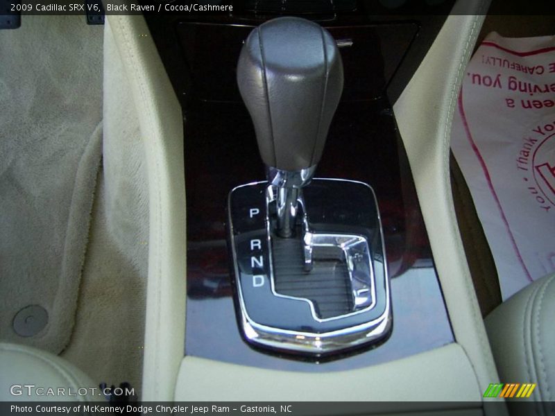 Black Raven / Cocoa/Cashmere 2009 Cadillac SRX V6