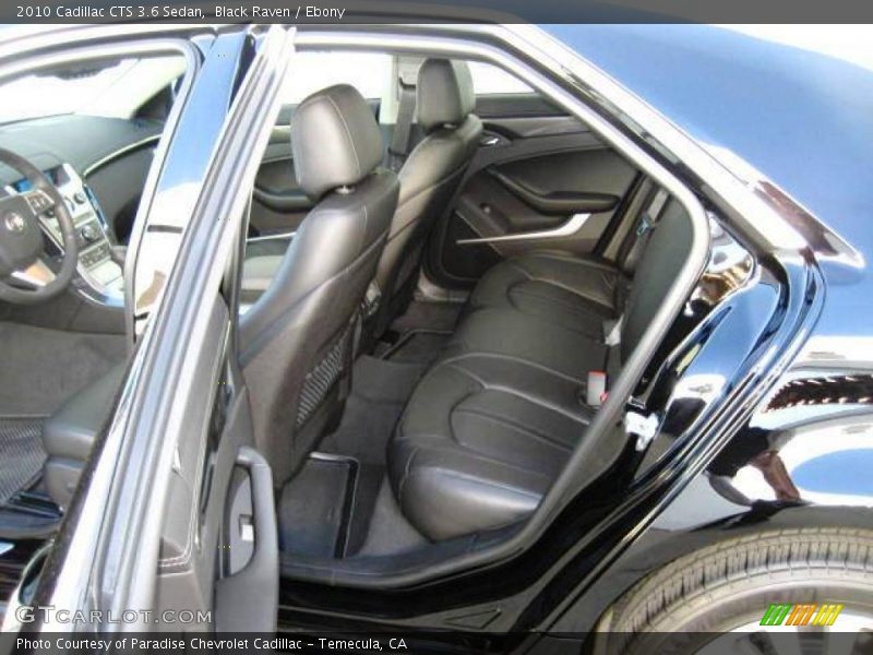 Black Raven / Ebony 2010 Cadillac CTS 3.6 Sedan