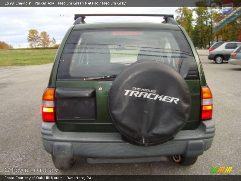 Medium Green Metallic / Medium Gray 1999 Chevrolet Tracker 4x4