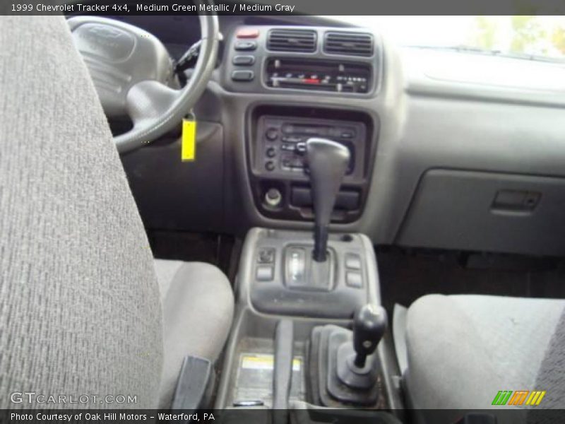 Medium Green Metallic / Medium Gray 1999 Chevrolet Tracker 4x4