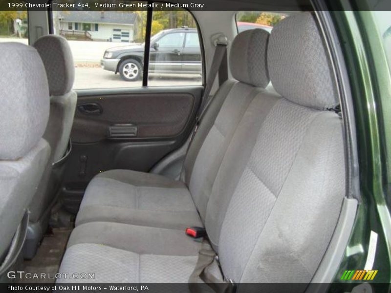 Medium Green Metallic / Medium Gray 1999 Chevrolet Tracker 4x4