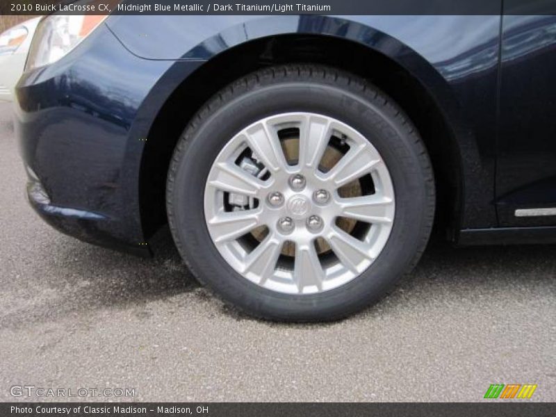 Midnight Blue Metallic / Dark Titanium/Light Titanium 2010 Buick LaCrosse CX