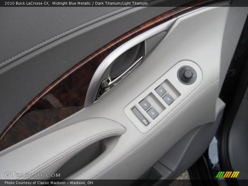 Midnight Blue Metallic / Dark Titanium/Light Titanium 2010 Buick LaCrosse CX