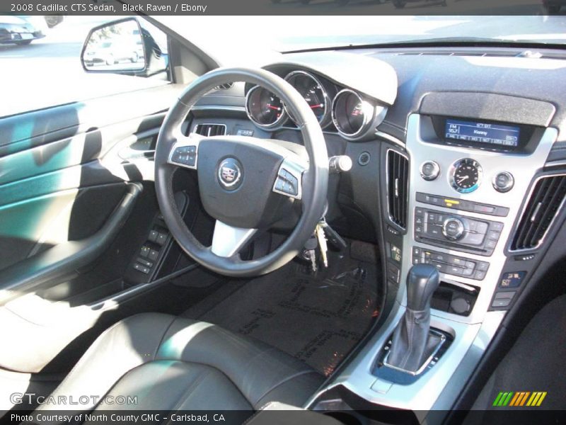 Black Raven / Ebony 2008 Cadillac CTS Sedan