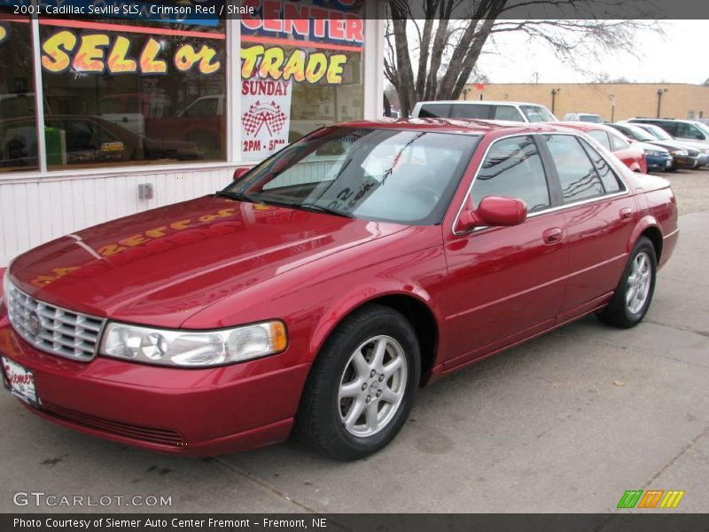 Crimson Red / Shale 2001 Cadillac Seville SLS