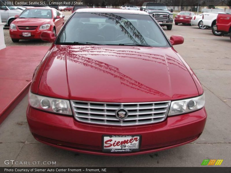 Crimson Red / Shale 2001 Cadillac Seville SLS