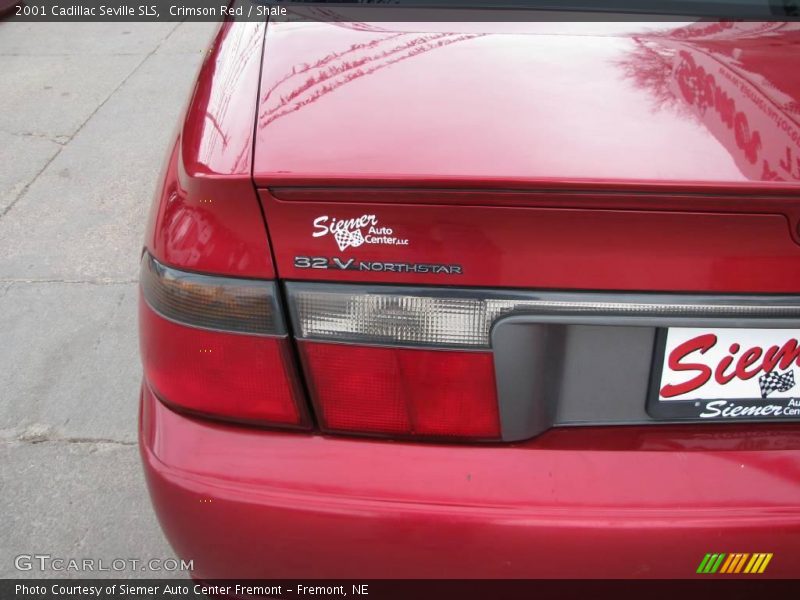 Crimson Red / Shale 2001 Cadillac Seville SLS