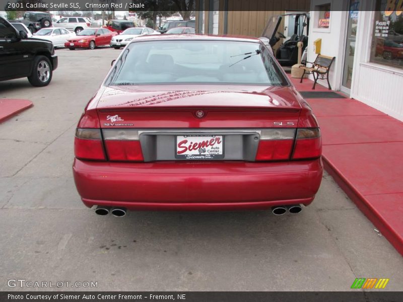 Crimson Red / Shale 2001 Cadillac Seville SLS