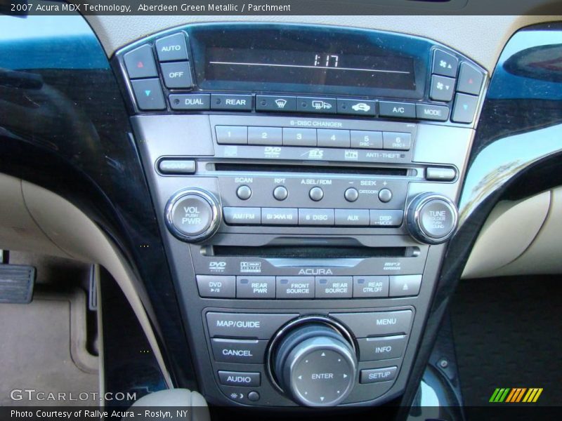 Aberdeen Green Metallic / Parchment 2007 Acura MDX Technology