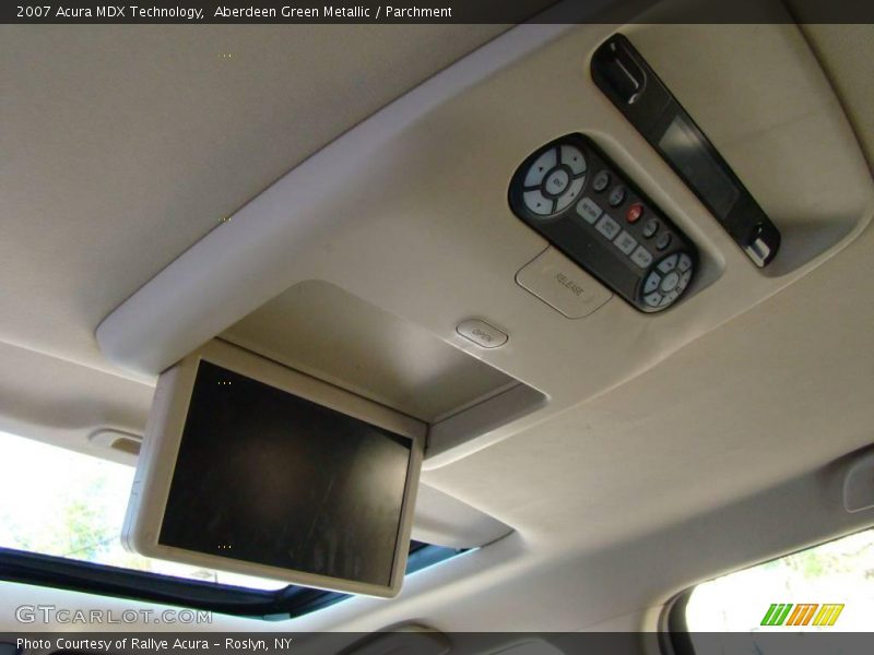 Aberdeen Green Metallic / Parchment 2007 Acura MDX Technology