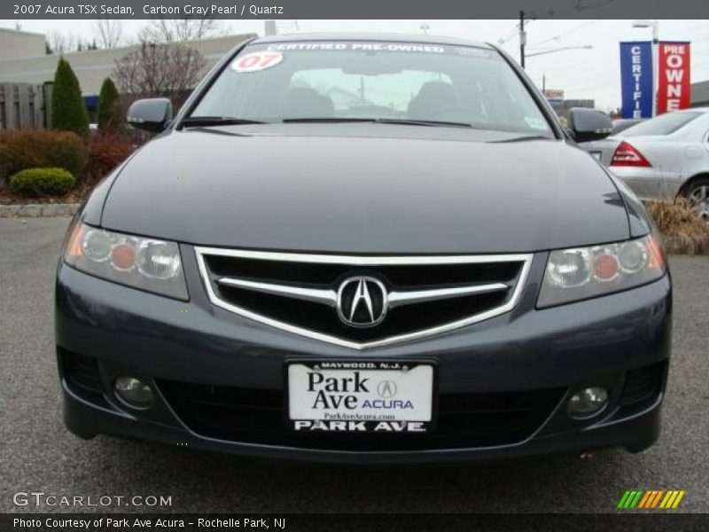 Carbon Gray Pearl / Quartz 2007 Acura TSX Sedan