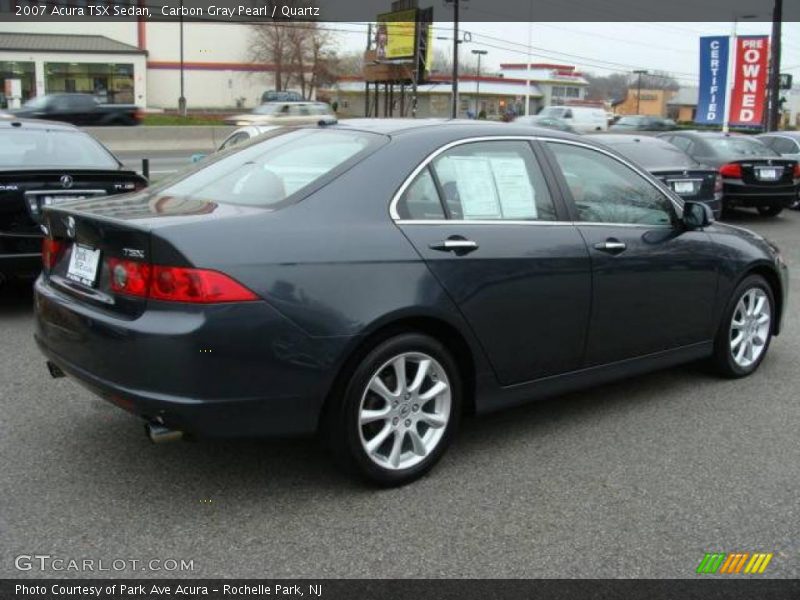 Carbon Gray Pearl / Quartz 2007 Acura TSX Sedan