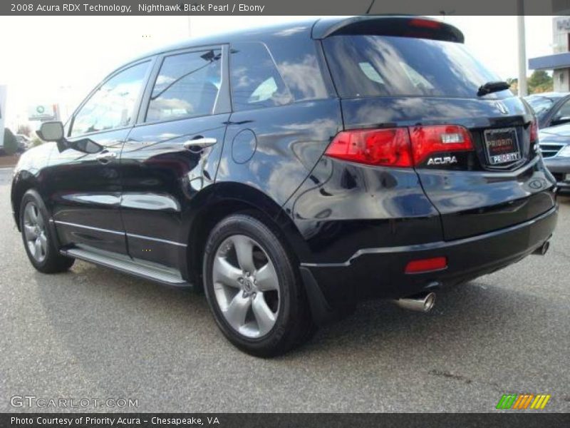 Nighthawk Black Pearl / Ebony 2008 Acura RDX Technology