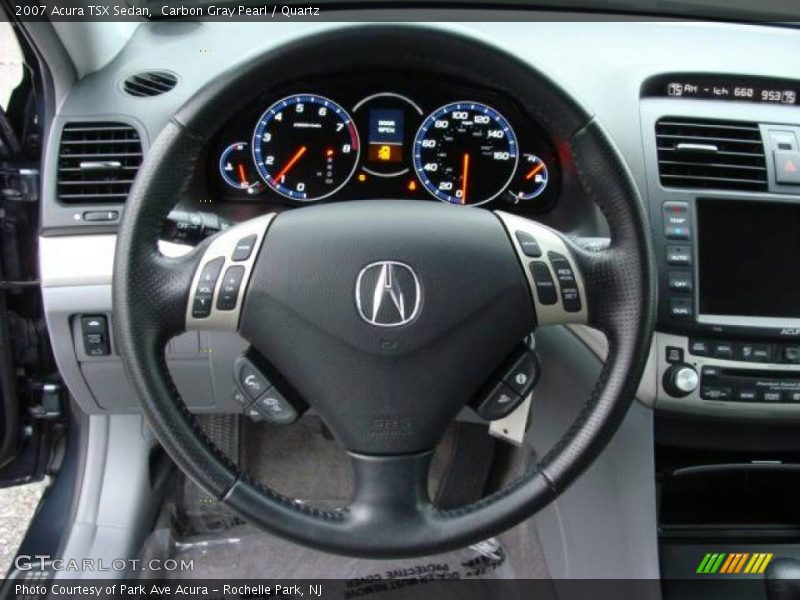 Carbon Gray Pearl / Quartz 2007 Acura TSX Sedan