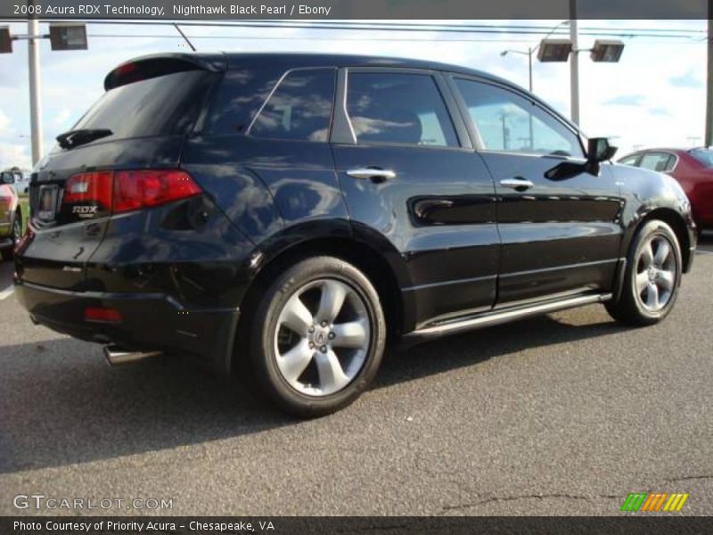 Nighthawk Black Pearl / Ebony 2008 Acura RDX Technology