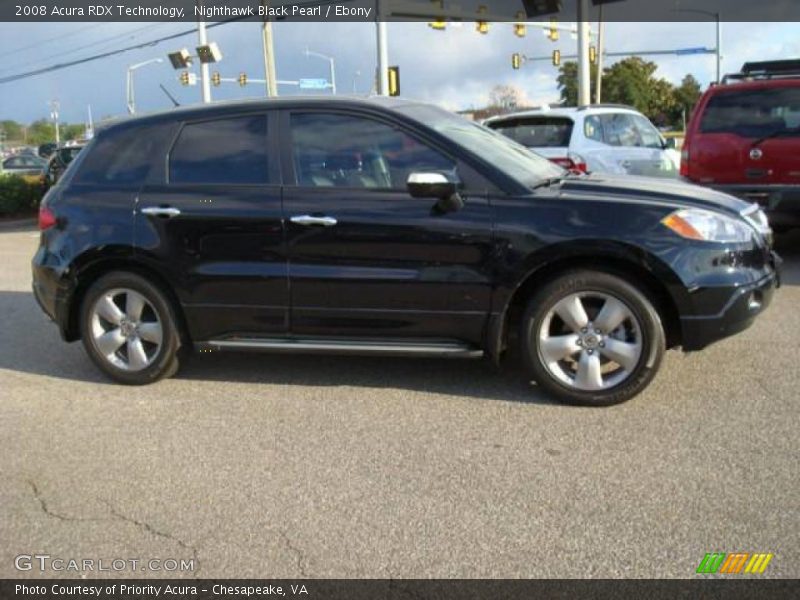 Nighthawk Black Pearl / Ebony 2008 Acura RDX Technology