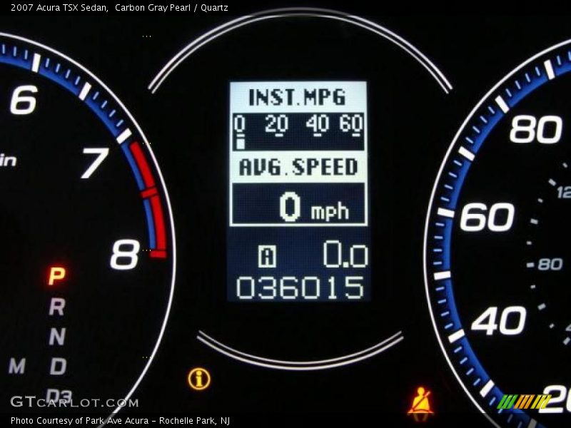 Carbon Gray Pearl / Quartz 2007 Acura TSX Sedan