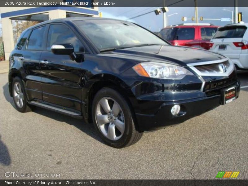 Nighthawk Black Pearl / Ebony 2008 Acura RDX Technology