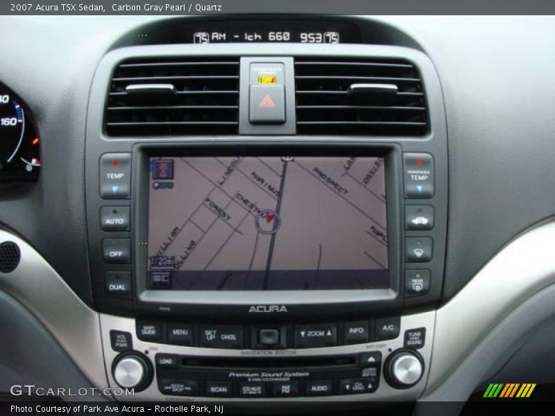 Carbon Gray Pearl / Quartz 2007 Acura TSX Sedan