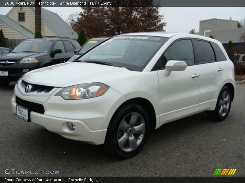 White Diamond Pearl / Ebony 2008 Acura RDX Technology