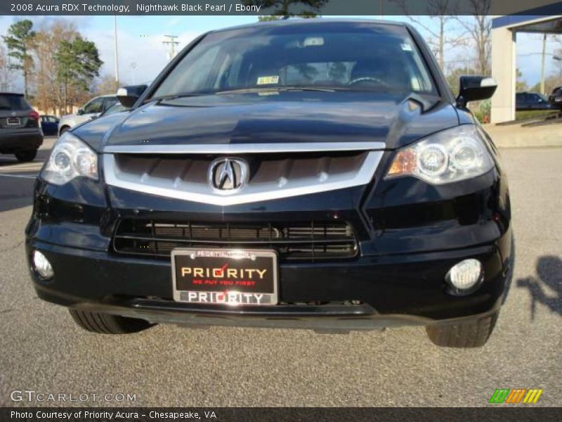 Nighthawk Black Pearl / Ebony 2008 Acura RDX Technology