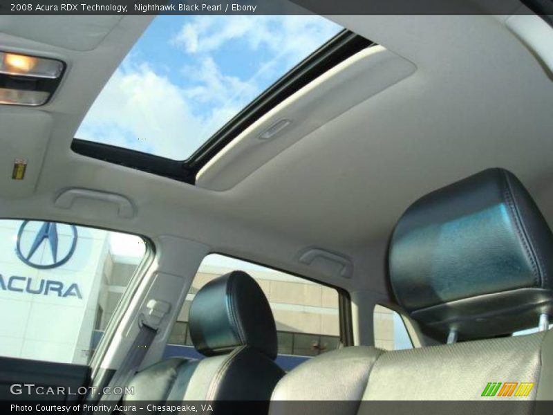Nighthawk Black Pearl / Ebony 2008 Acura RDX Technology