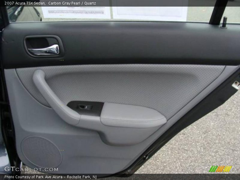 Carbon Gray Pearl / Quartz 2007 Acura TSX Sedan