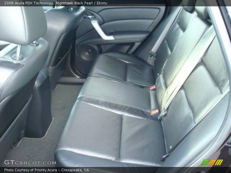 Nighthawk Black Pearl / Ebony 2008 Acura RDX Technology