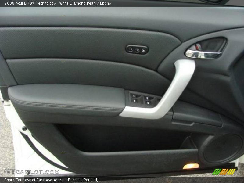 White Diamond Pearl / Ebony 2008 Acura RDX Technology