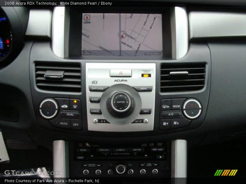 White Diamond Pearl / Ebony 2008 Acura RDX Technology