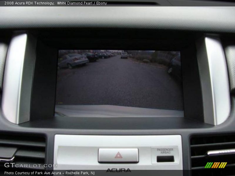 White Diamond Pearl / Ebony 2008 Acura RDX Technology