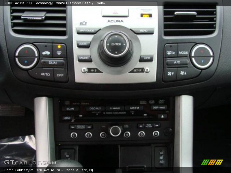 White Diamond Pearl / Ebony 2008 Acura RDX Technology