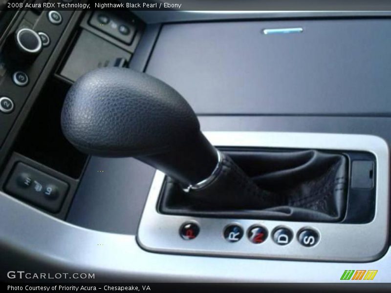 Nighthawk Black Pearl / Ebony 2008 Acura RDX Technology