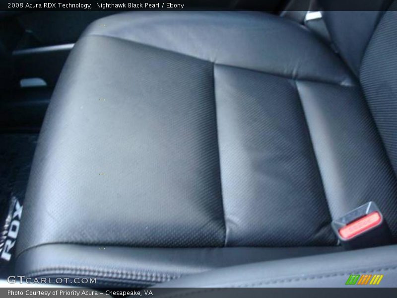 Nighthawk Black Pearl / Ebony 2008 Acura RDX Technology