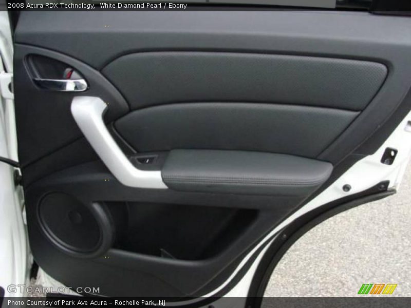 White Diamond Pearl / Ebony 2008 Acura RDX Technology