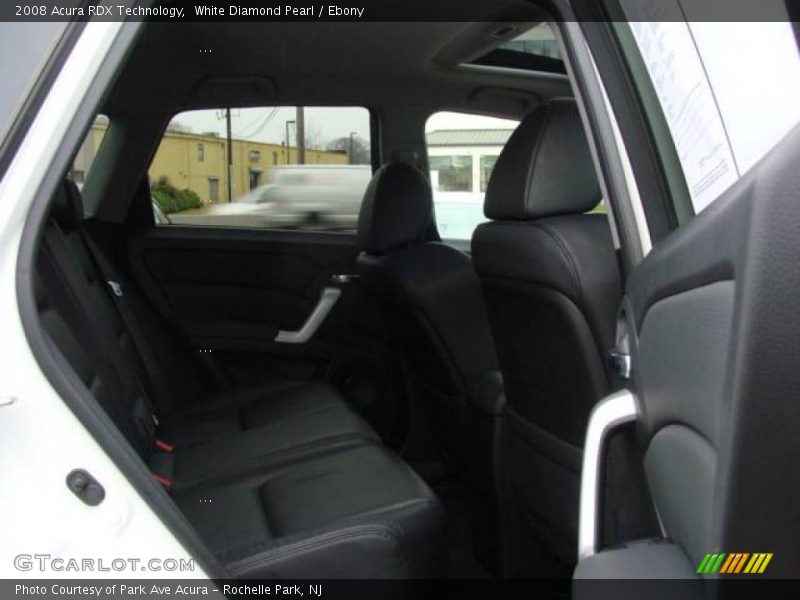 White Diamond Pearl / Ebony 2008 Acura RDX Technology