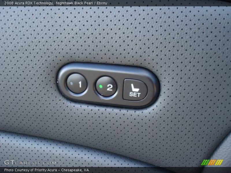 Nighthawk Black Pearl / Ebony 2008 Acura RDX Technology
