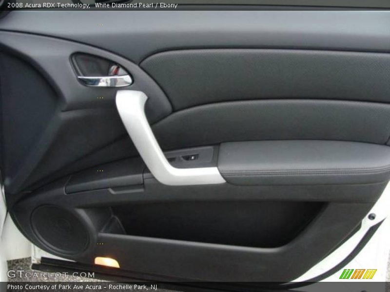 White Diamond Pearl / Ebony 2008 Acura RDX Technology