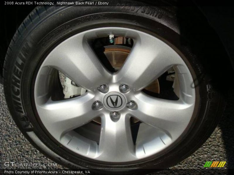 Nighthawk Black Pearl / Ebony 2008 Acura RDX Technology