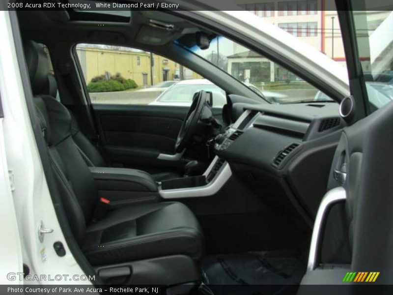 White Diamond Pearl / Ebony 2008 Acura RDX Technology