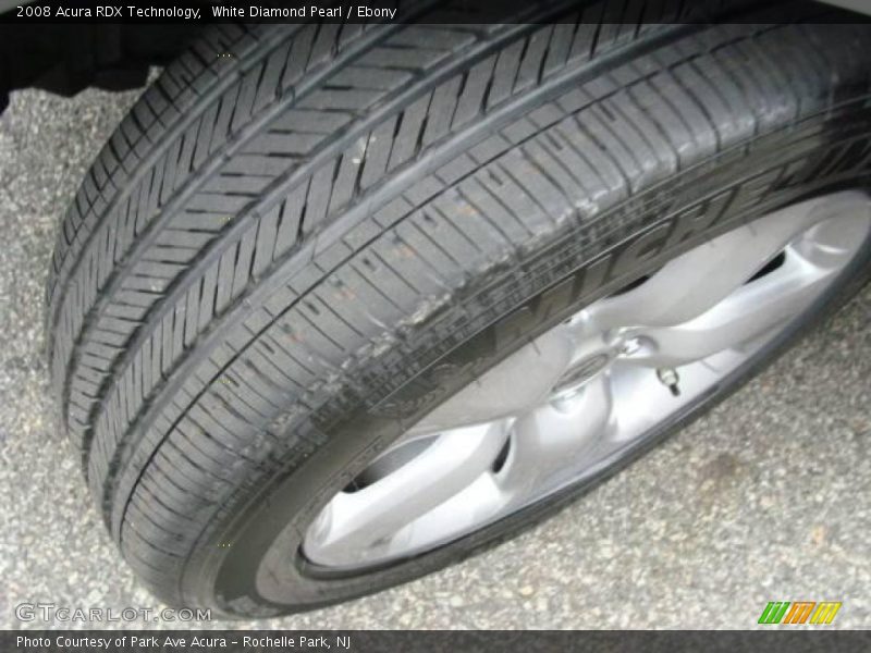 White Diamond Pearl / Ebony 2008 Acura RDX Technology