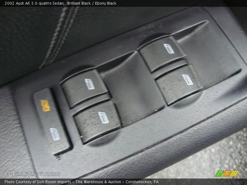 Brilliant Black / Ebony Black 2002 Audi A6 3.0 quattro Sedan