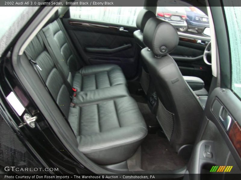 Brilliant Black / Ebony Black 2002 Audi A6 3.0 quattro Sedan