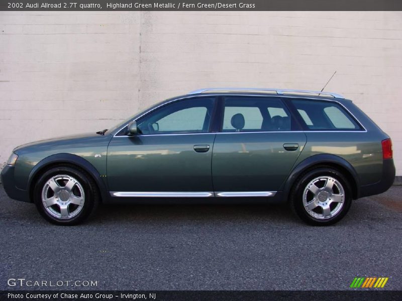 Highland Green Metallic / Fern Green/Desert Grass 2002 Audi Allroad 2.7T quattro