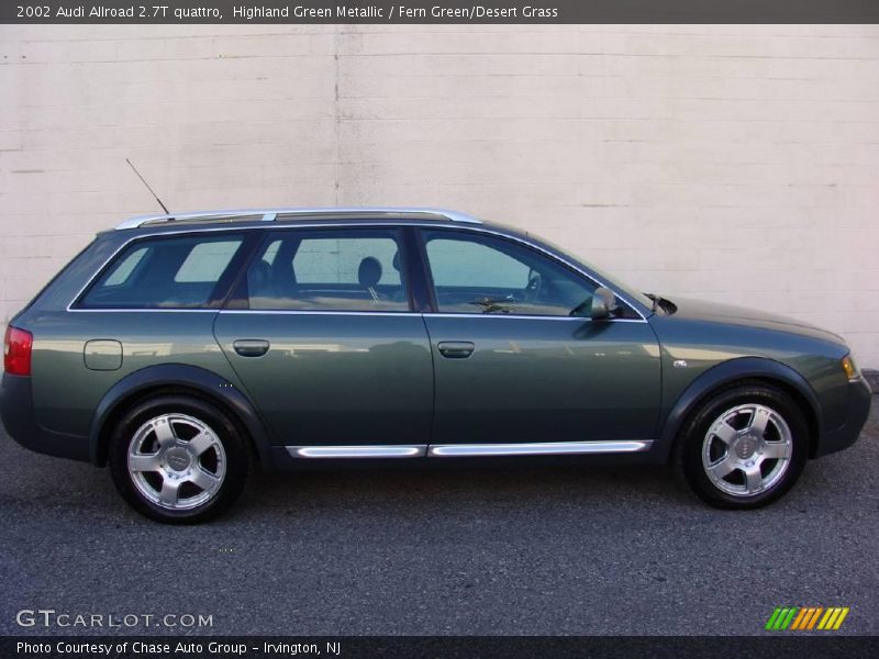 Highland Green Metallic / Fern Green/Desert Grass 2002 Audi Allroad 2.7T quattro