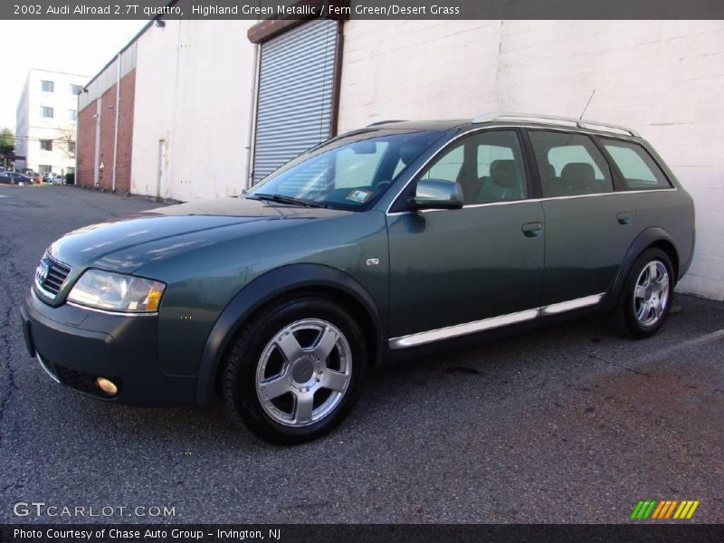 Highland Green Metallic / Fern Green/Desert Grass 2002 Audi Allroad 2.7T quattro