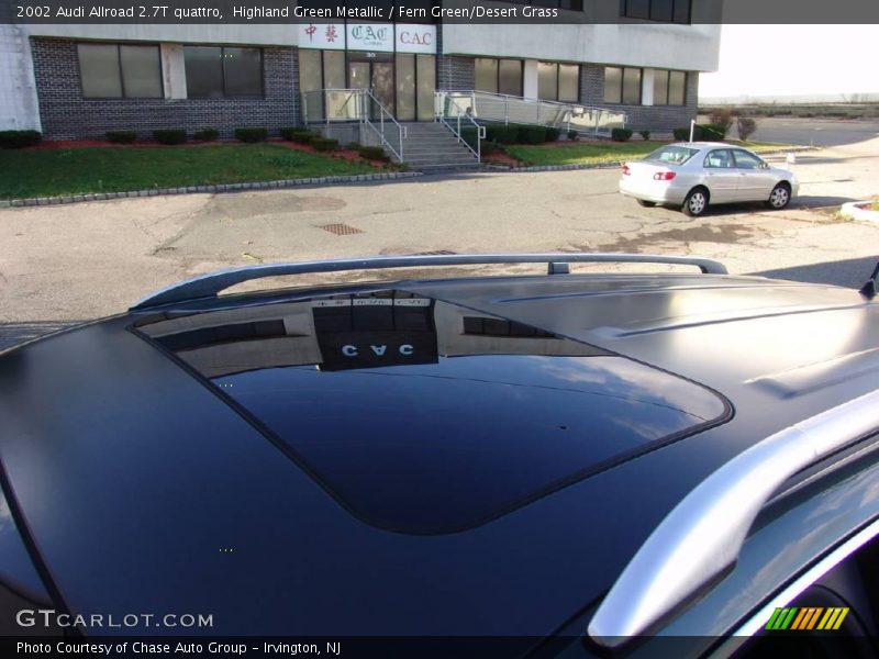 Highland Green Metallic / Fern Green/Desert Grass 2002 Audi Allroad 2.7T quattro